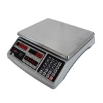 Package and counting scale 30 kg / Readability 1,0g with LED display